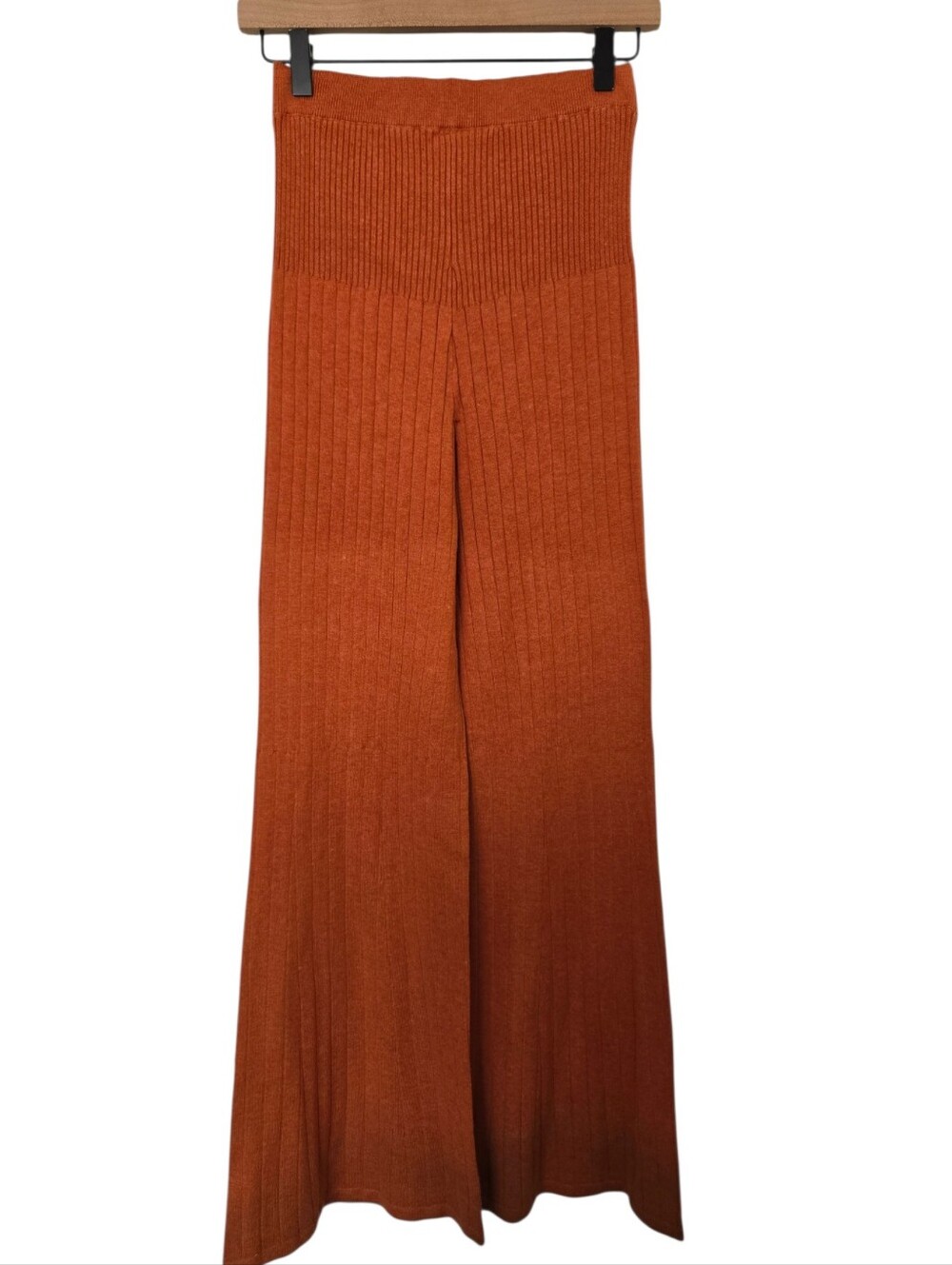 🍂✨ FREE PEOPLE Ribbed Wide Leg Knit Pants ✨🍂 - Picture 6 of 6